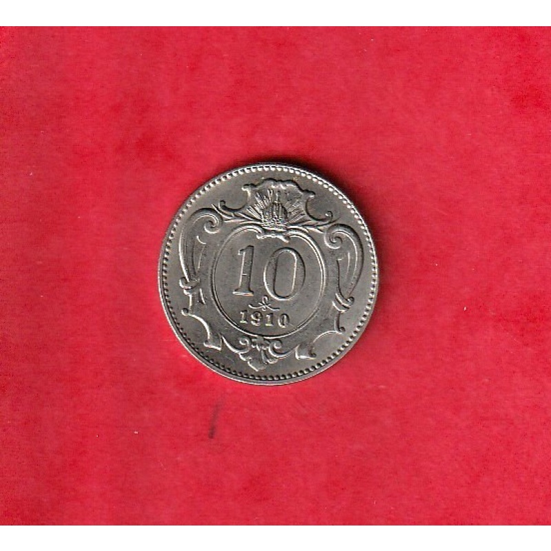 Austria  10 Heller  1910 EF  (A6-0073)   COMBINE ORDERS