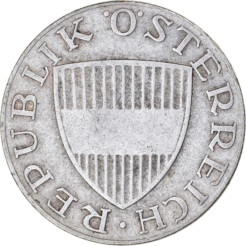 [#388595] Coin, Austria, 10 Schilling, 1957, VF(30-35), Silver, KM:2882