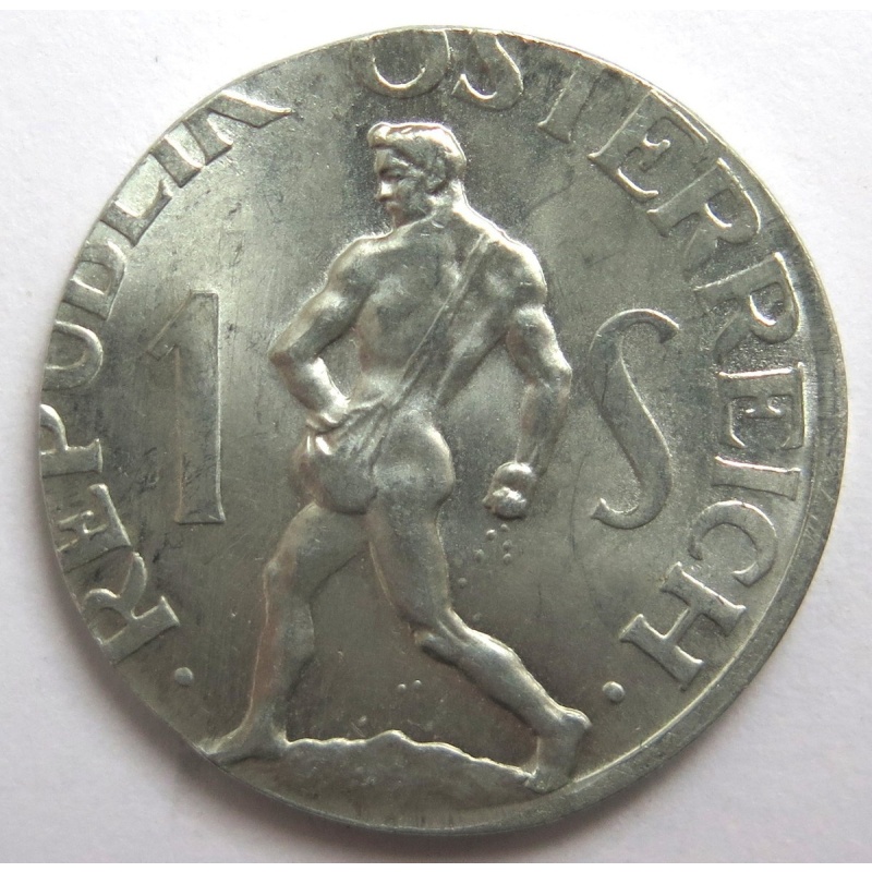 [R4027] Lack Coinage 1 Schilling 1946, Austria