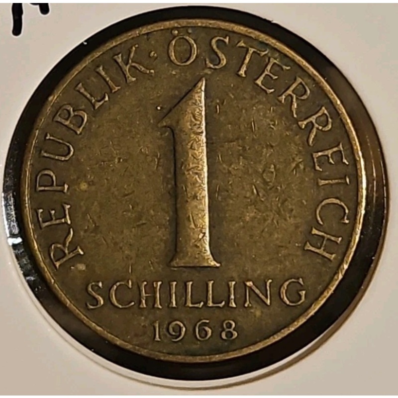 1968 Austria 1 Schilling