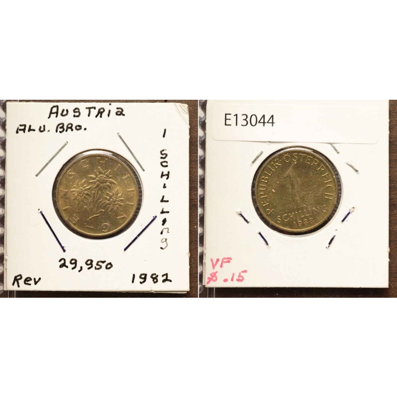 *Asutria Coin, 1 Schilling 1982 [E13044]7x1