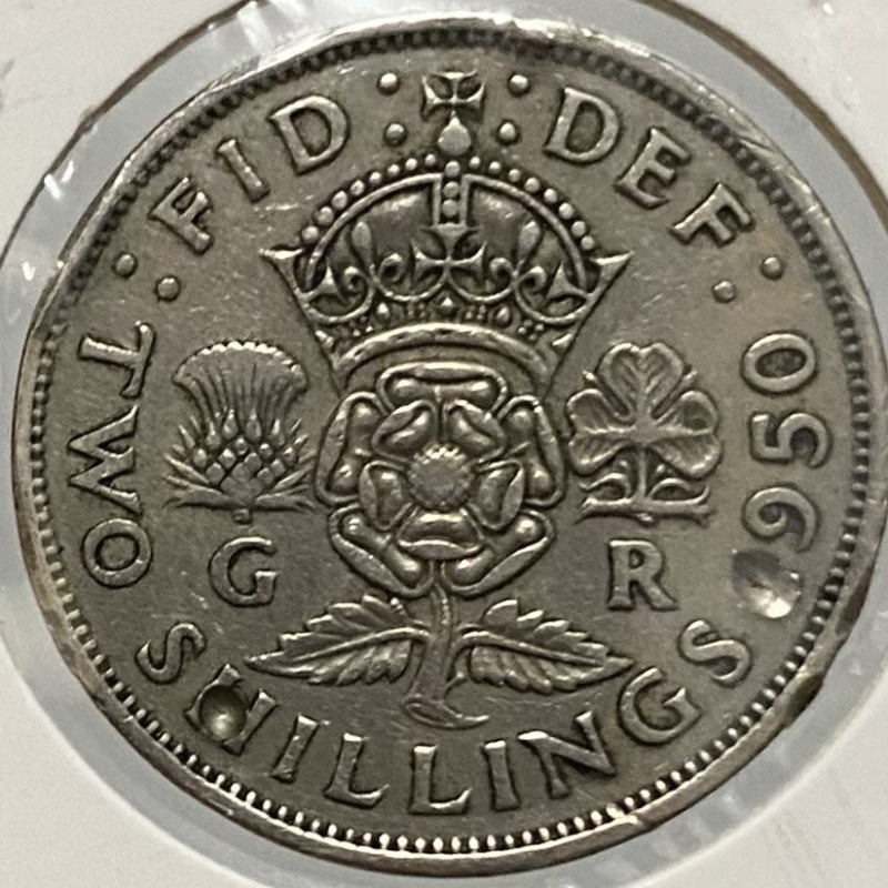???? 1950 Great Britain One Shilling Coin | King George VI - G R