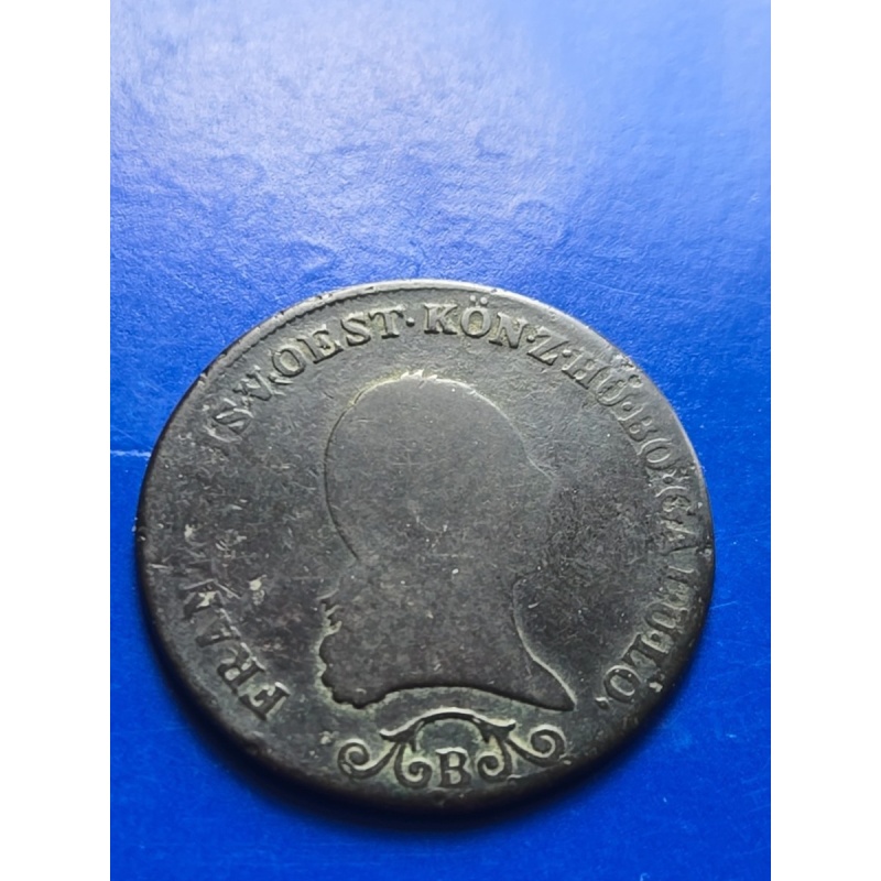 1812-B AUSTRIA 3 KREUZER BETTER LARGE COIN