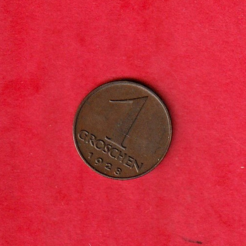 Austria  1 Groschen Coin   1928  VF  (A6-0091)   COMBINE ORDERS