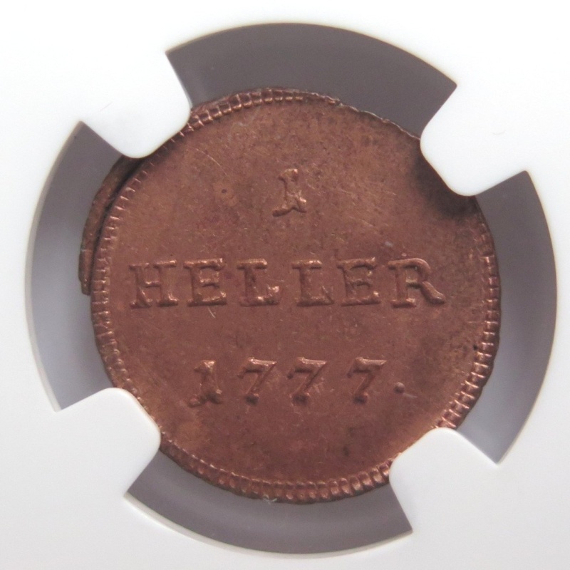 [R4005] 1 Brillant 1777 MS63 Rd, Allemagne, Maria Theresia (1740-1780)