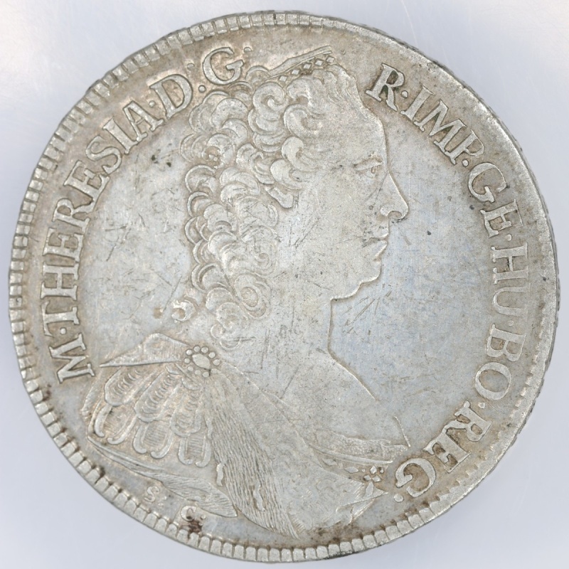 1765 Austria / Holy Roman Empire Maria Theresa AR Silver Thaler