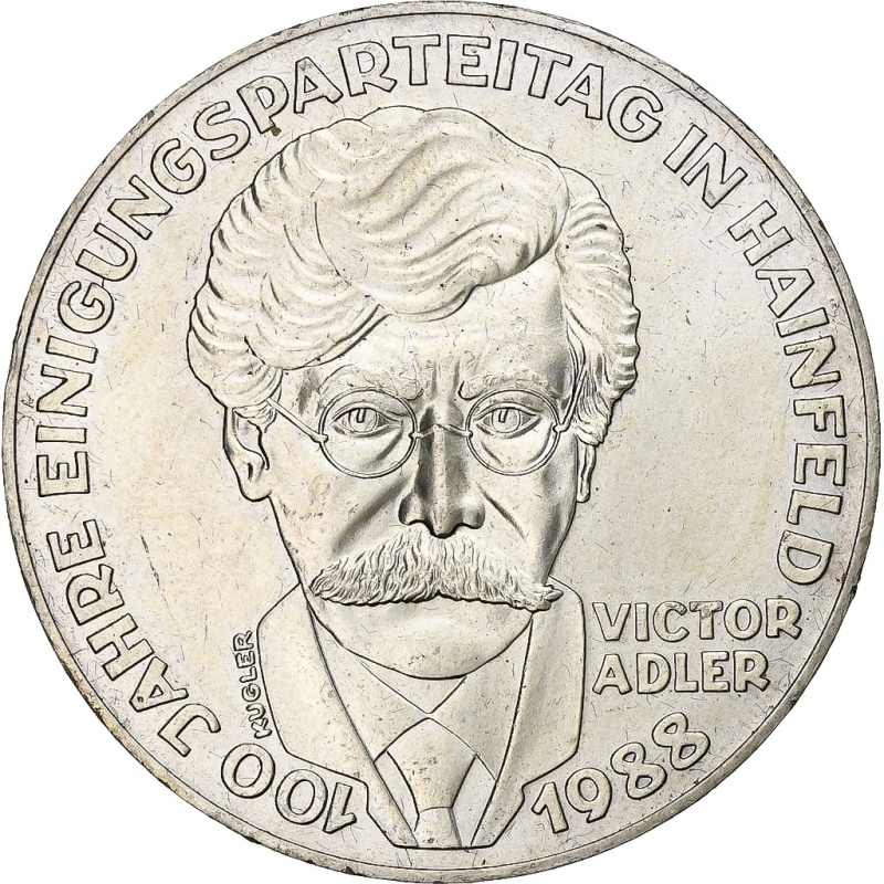 [#1212590] Austria, 500 Schilling, 1988, Vienna, Silver, MS, KM:2986