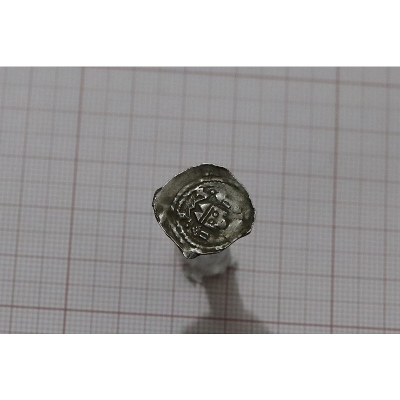 ?? ???? AUSTRIA SALZBURG EBERHARD II (c. 1235) PFENNIG FRIESACH CNA ca19 PS33 B6