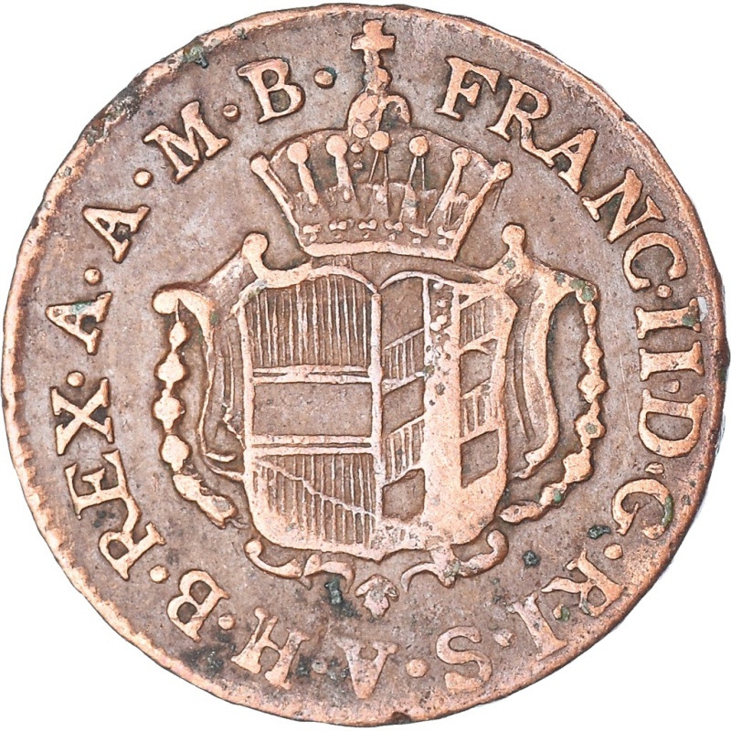 [#1061294] Coin, AUSTRIAN STATES, 1/4 Kreuzer, 1793, Günzburg, EF, Cop, per