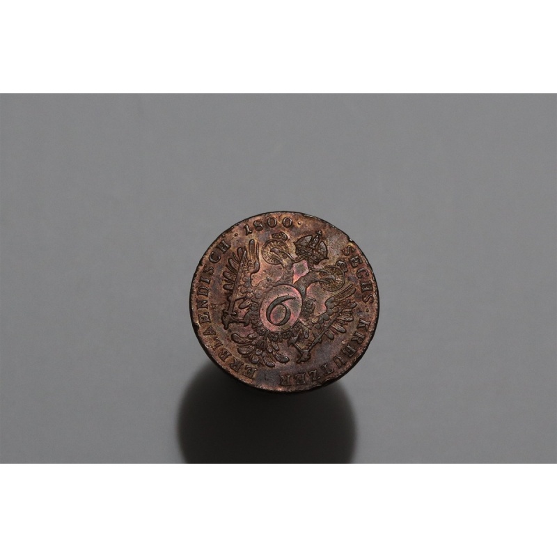 ?? ???? AUSTRIA 6 KREUZER 1800 C B91 #3328