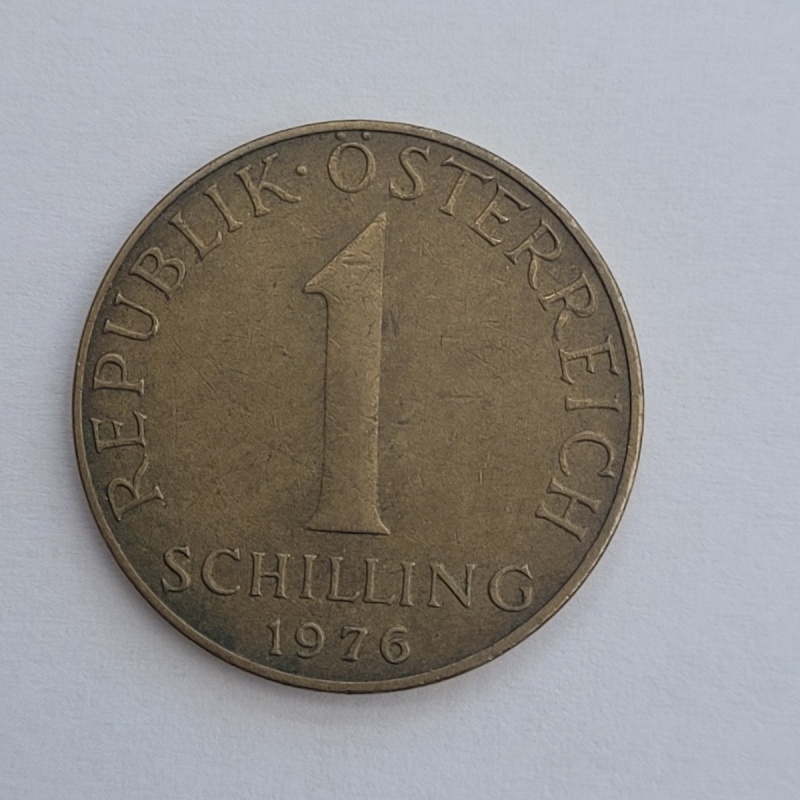 Austria 1 Shilling 1976 – ATS – KM#2886