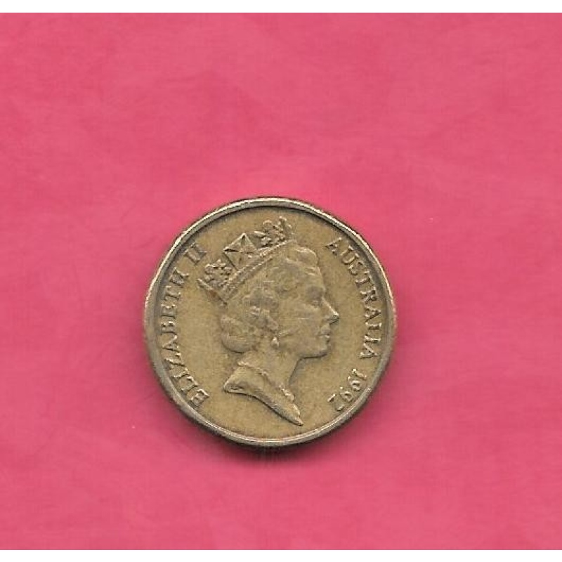 AUSTRALIA KM101 1992 VF-VERY FINE $2 DOLLAR OLD VINTAGE CIRCULATED COIN