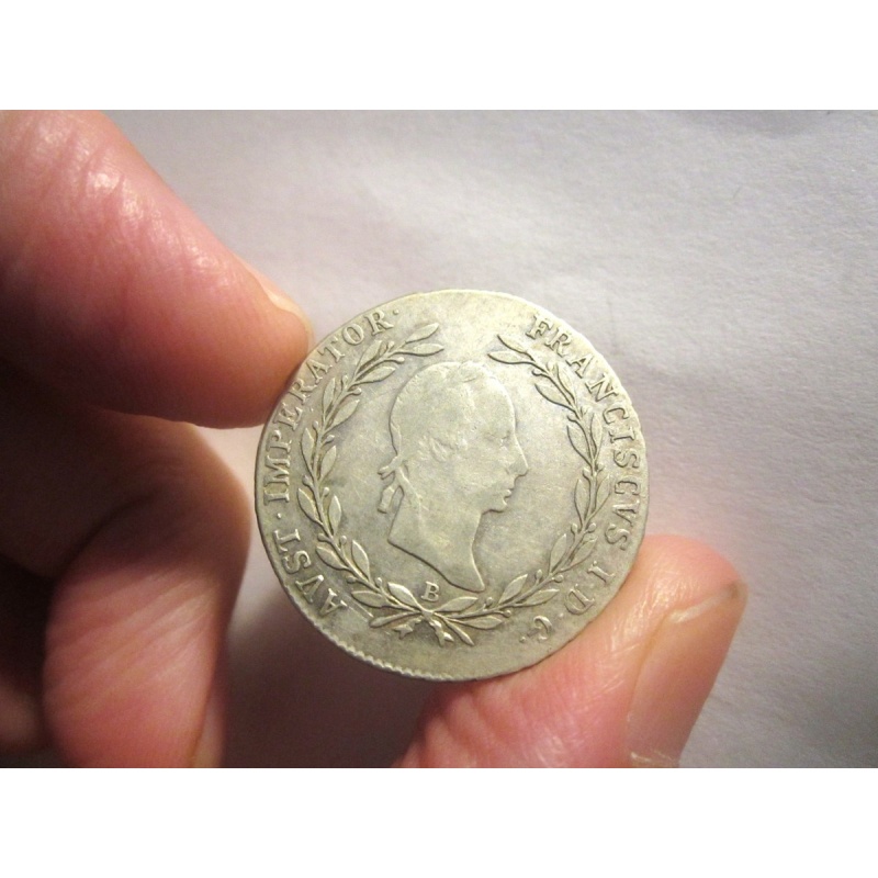 1830-B  AUSTRIA 20 KREUZER