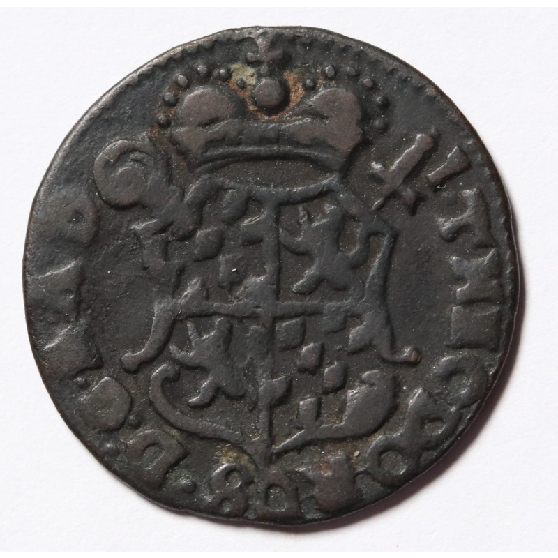 1745 Prince-bishopric of Liege (Belgian States) Liard Coin KM#?146