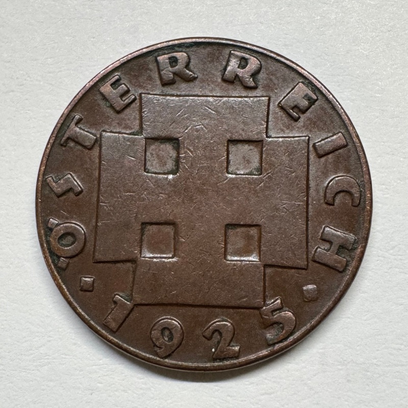 1925 Austria 2 Groschen - Coin #D-017