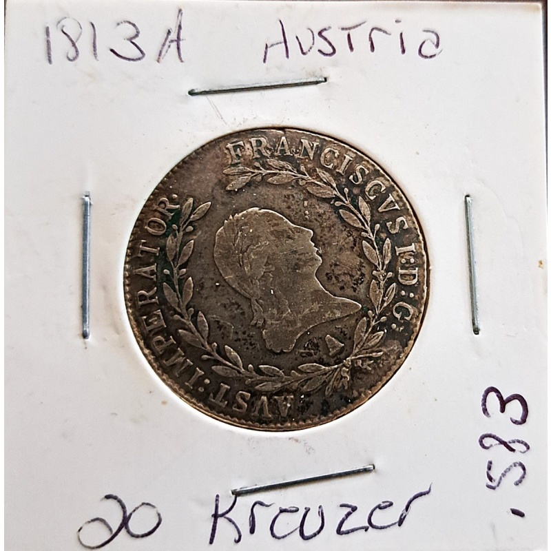 1813 A Austria 20 kreuzer