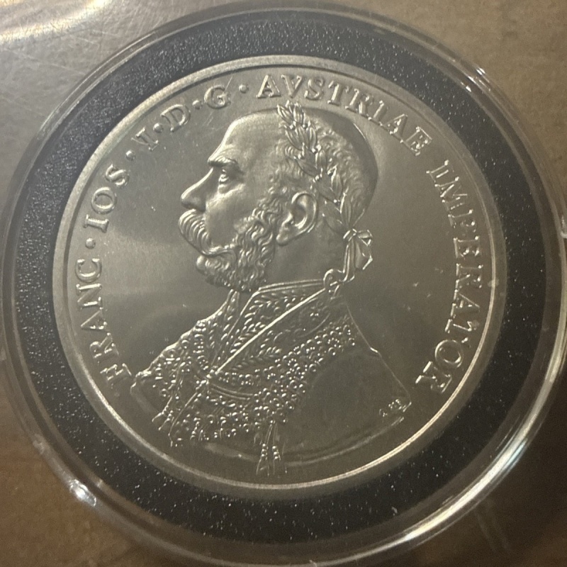 2001 Austria 10 Kreuzer Silver Coin .925 Circulated