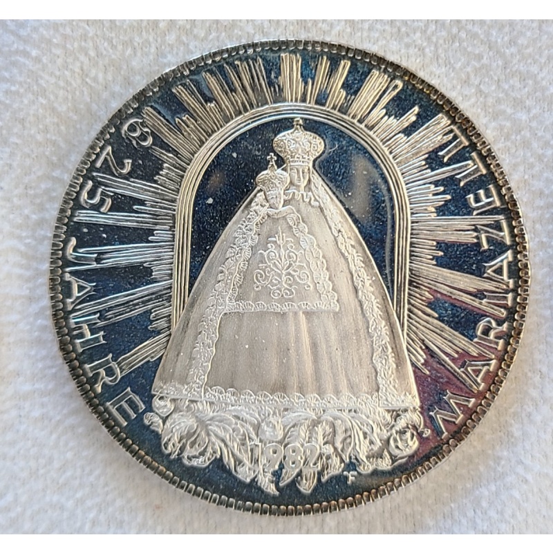 1982 Austria 500 schilling silver coin - 825 Jahre Mariazell commemorative