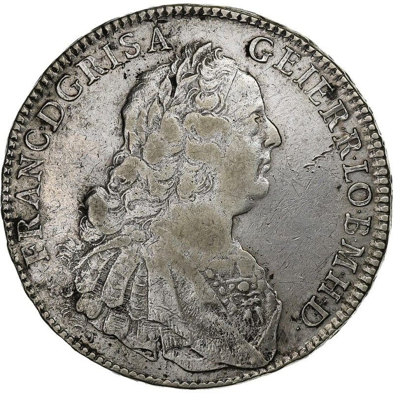 [#135264] Austria, François III, Thaler, 1755, Kremnica, Silver, VF(30-35), KM:2