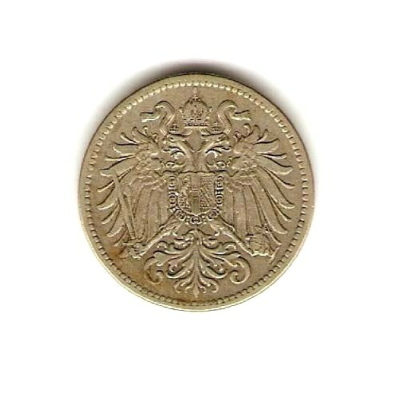 1915 AUSTRIA Coin 10 HELLER - FRANZ JOSEPH I