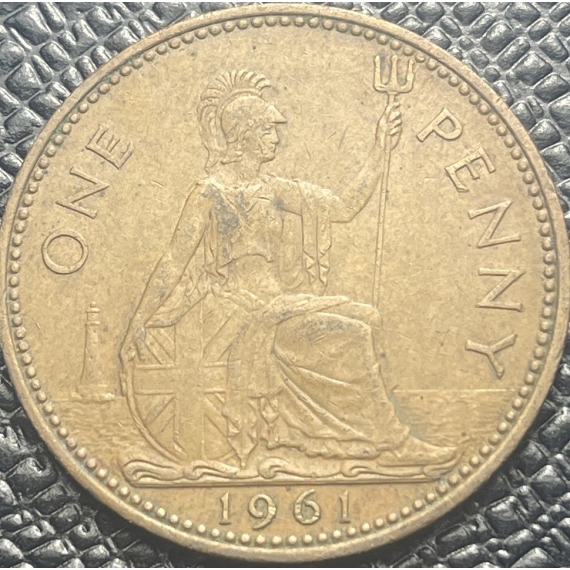 1961 Great Britain Large Penny