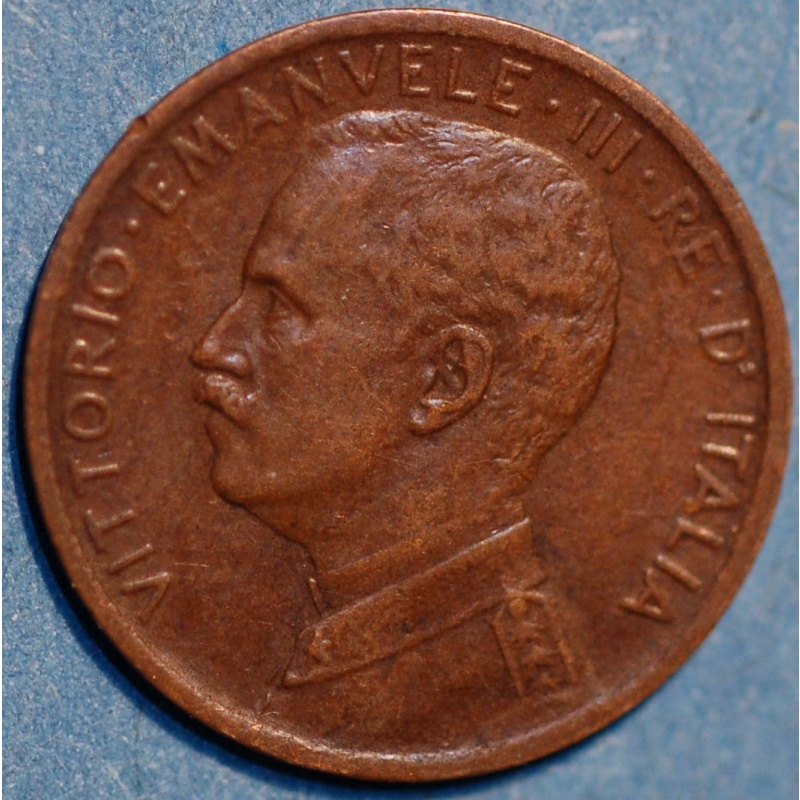 Italy Centesimo 1914 R Vittorio Emanuele III KM# 40