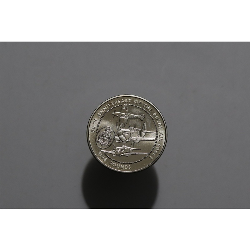 ?? ???? GUERNSEY 5 POUNDS 1998 ROYAL AIR FORCE B90 #1203
