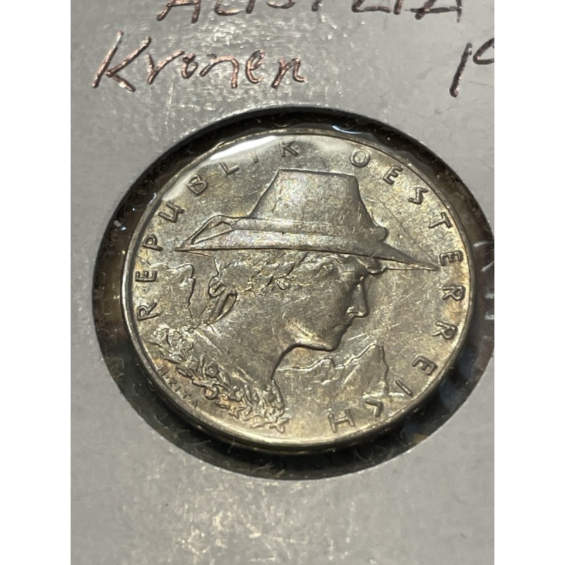 Austria 1924 1000 Kronen, AU, maybe UNC
