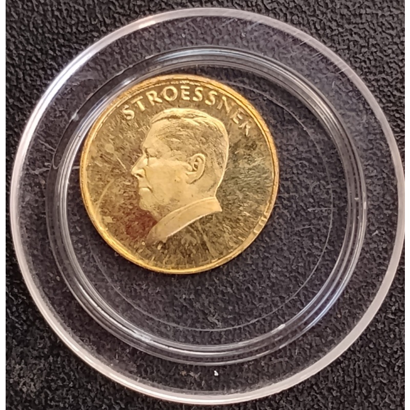 Paraguay ND 300 Guaranies Gold Coin (X# M127, ~0.4 Grams)