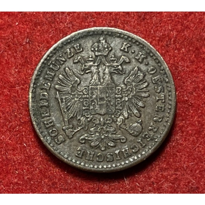 Austria Kreuzer 1881 Copper Coin KM#2186 T9851