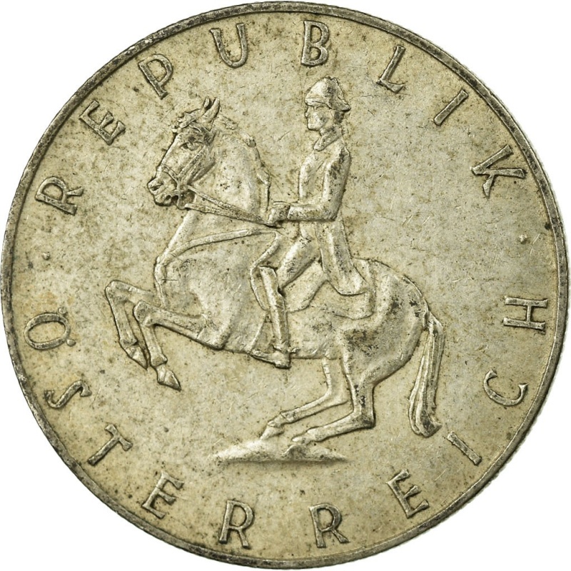 [#675169] Coin, Austria, 5 Schilling, 1961, VF(30-35), Silver, KM:2889