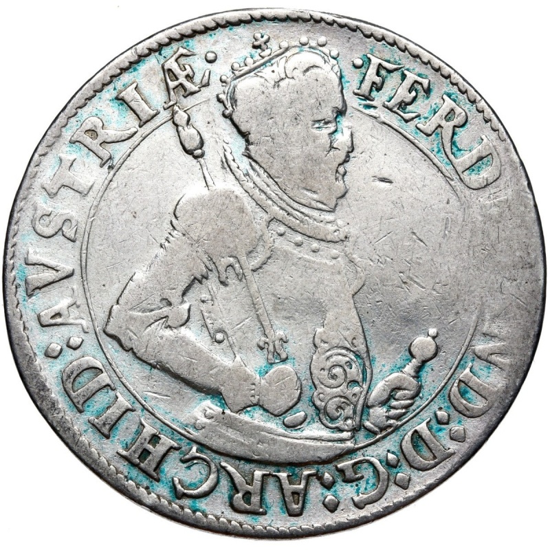 Austria – Ferdinand II. - Coin - 1 Thaler 1577-1595 - Tyrol - Hall - Silver