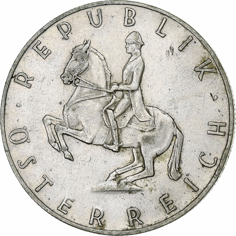[#1165848] Austria, 5 Schilling, 1960, Silver, EF, KM:2889