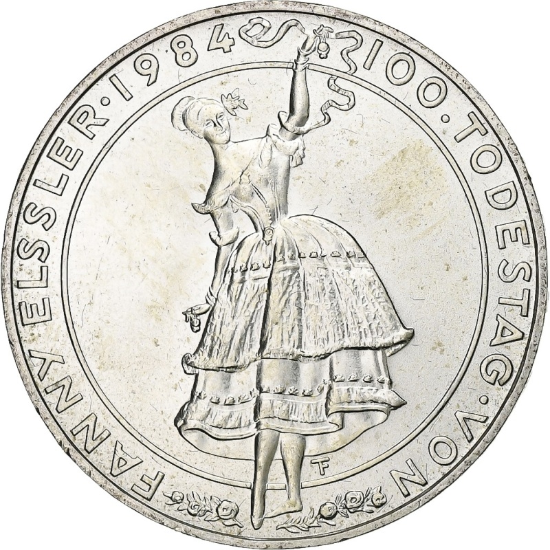 [#1212573] Austria, 500 Schilling, 1984, Silver, MS, KM:2969