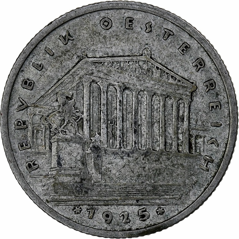 [#1113468] Coin, Austria, Schilling, 1925, EF(40-45), Silver, KM:2840