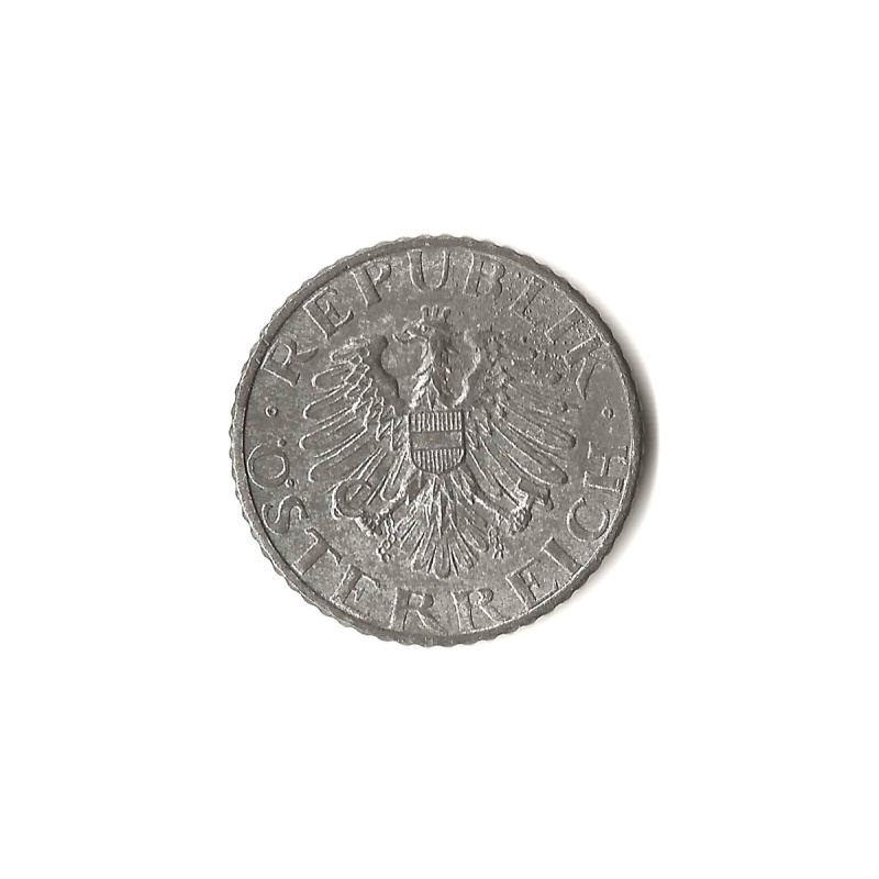 1957 Austria - 5 Groschen - 286 - Zinc - 2.5g