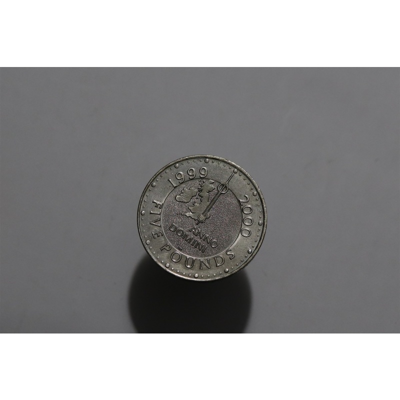 ?? ???? UK GB 5 POUNDS 1999 MILLENIUM B90 #1215