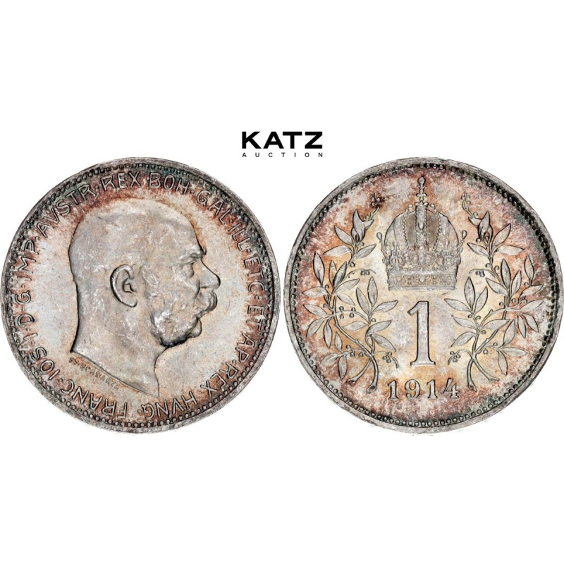 Austria 1 Corona 1914