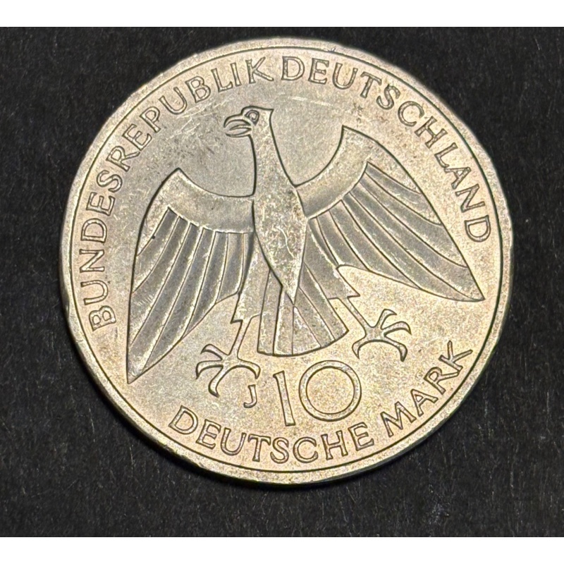 Silver Coin - 1972 Germany Silver 10 Mark Olympic Munchen - High Grade