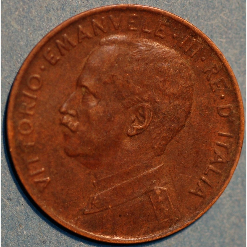 Italy 2 Centesimi 1917 Vittorio Emanuele III KM# 41