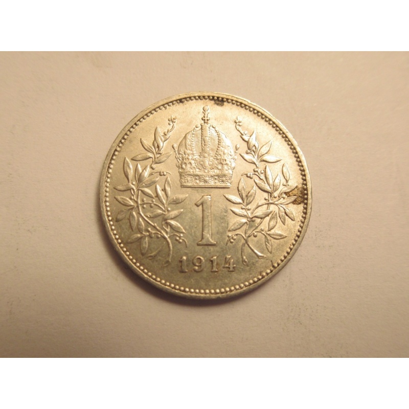 1914 Austria Silver Corona