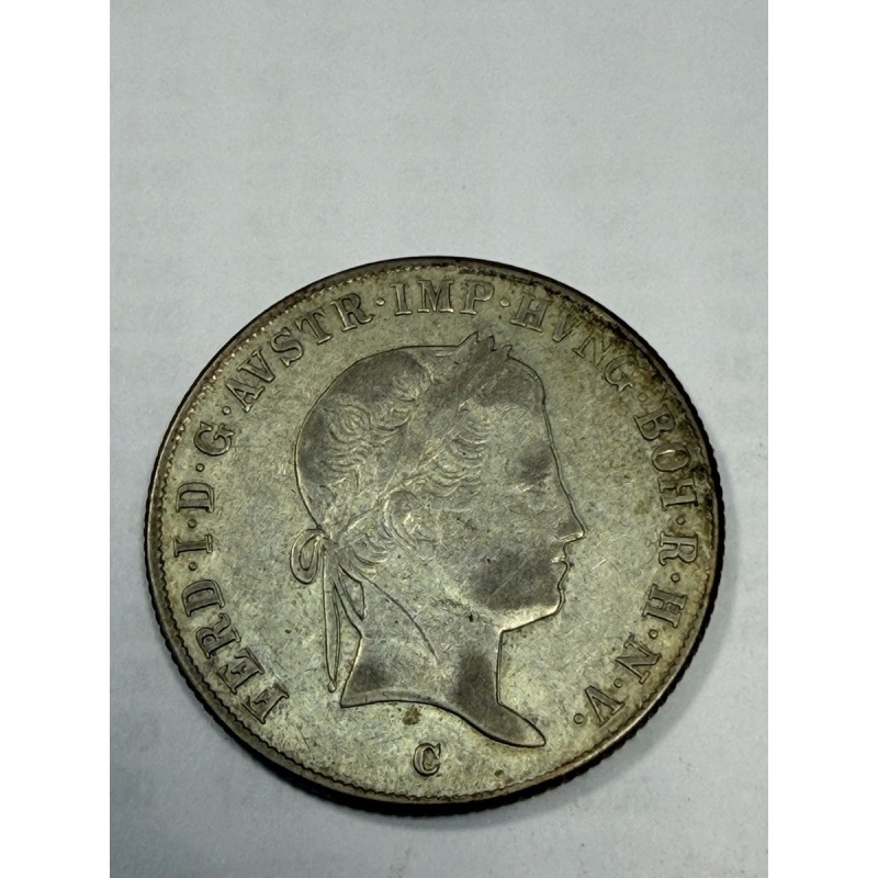 1841C Austria 20 Kreuzer       t052