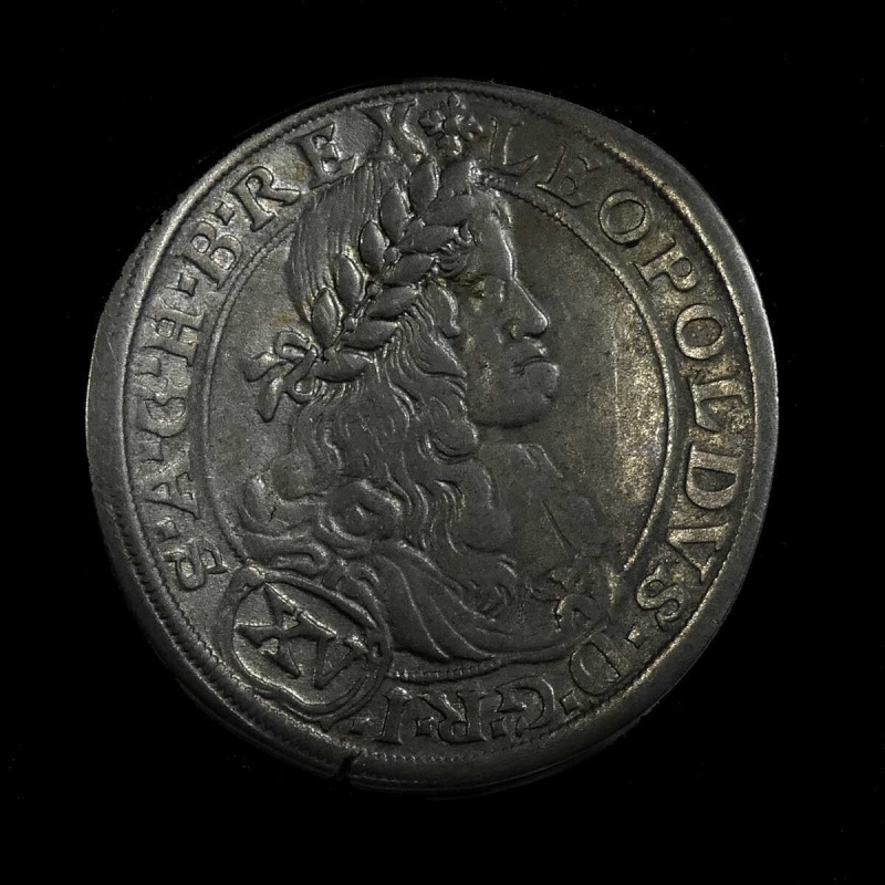 Austria 1664 15 Kreuzer.   Leopold I. Uncirculated. KM# 1170 #5093