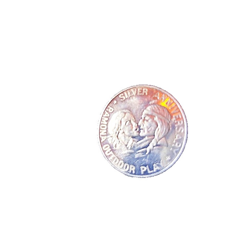 1952 Commemorative Coin Silver Anniversary of the Outdoor Play Ramona