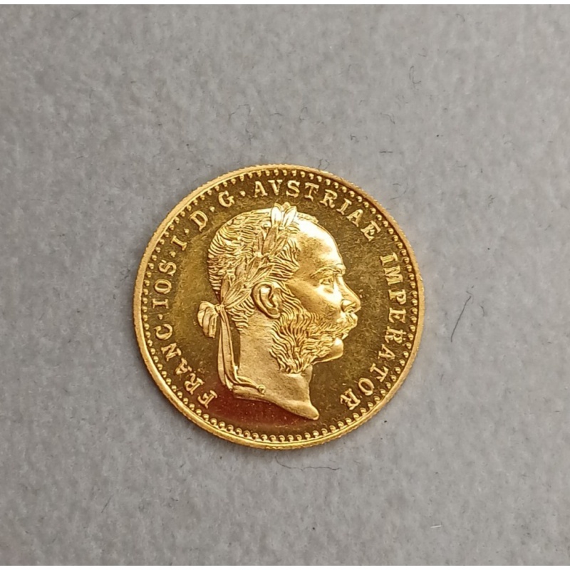 Gold 1915 3.4g (.1106) OZ. Austria Gold Coin 1 Ducat Proof TP-0773