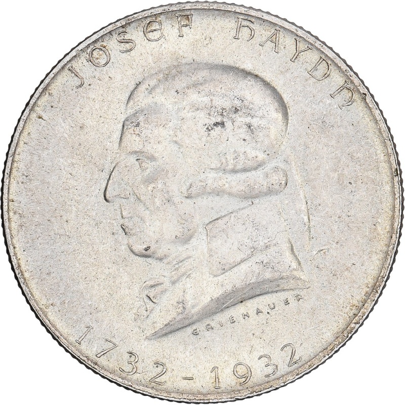 [#1167183] Austria, 2 Schilling, 1932, Silver, AU, KM:2848