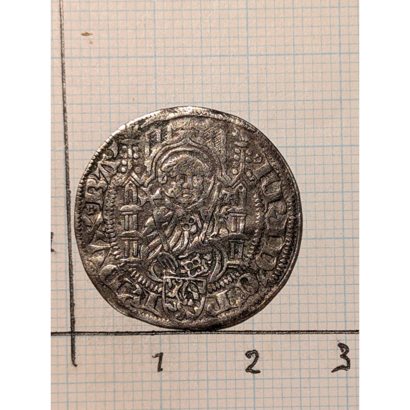 1620-35 Silver Coin Salzburg 2 Kreuzer 'Archbishop v. Lodron'