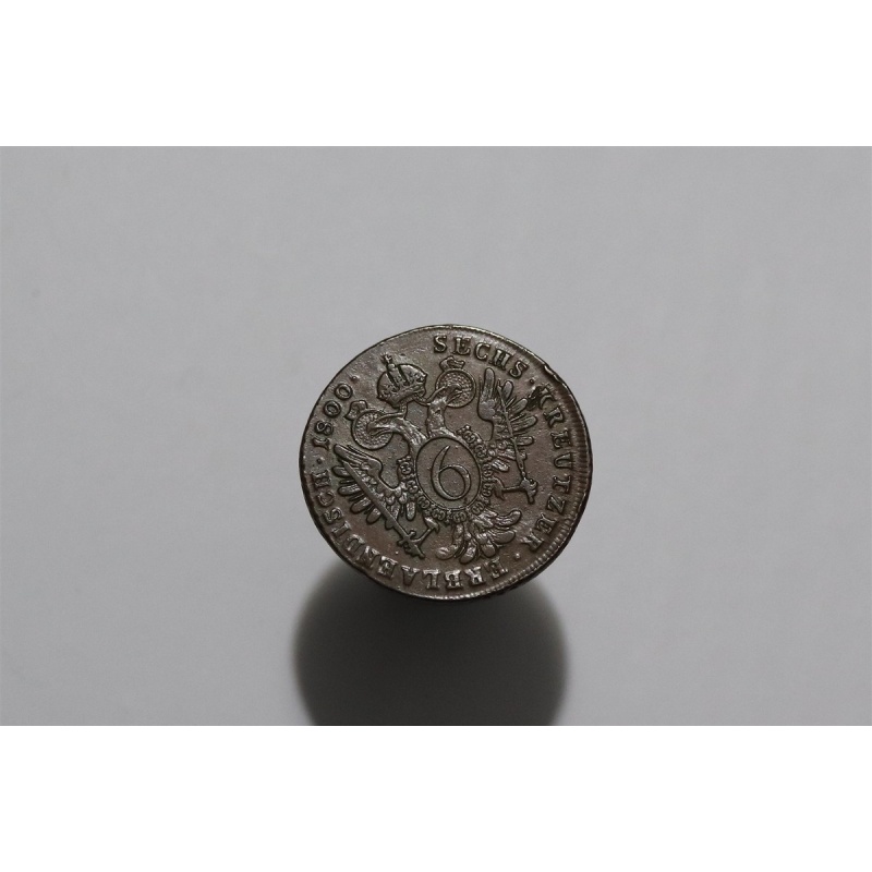 ?? ???? AUSTRIA 6 KREUZER 1800 B B91 #3271