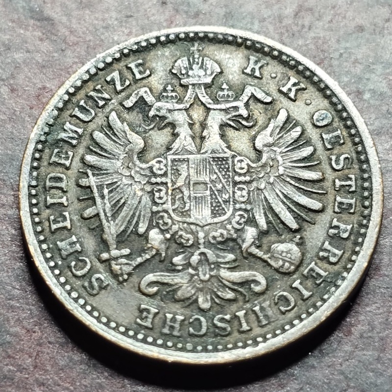 Austria 1 Kreutzer Coin 1885
