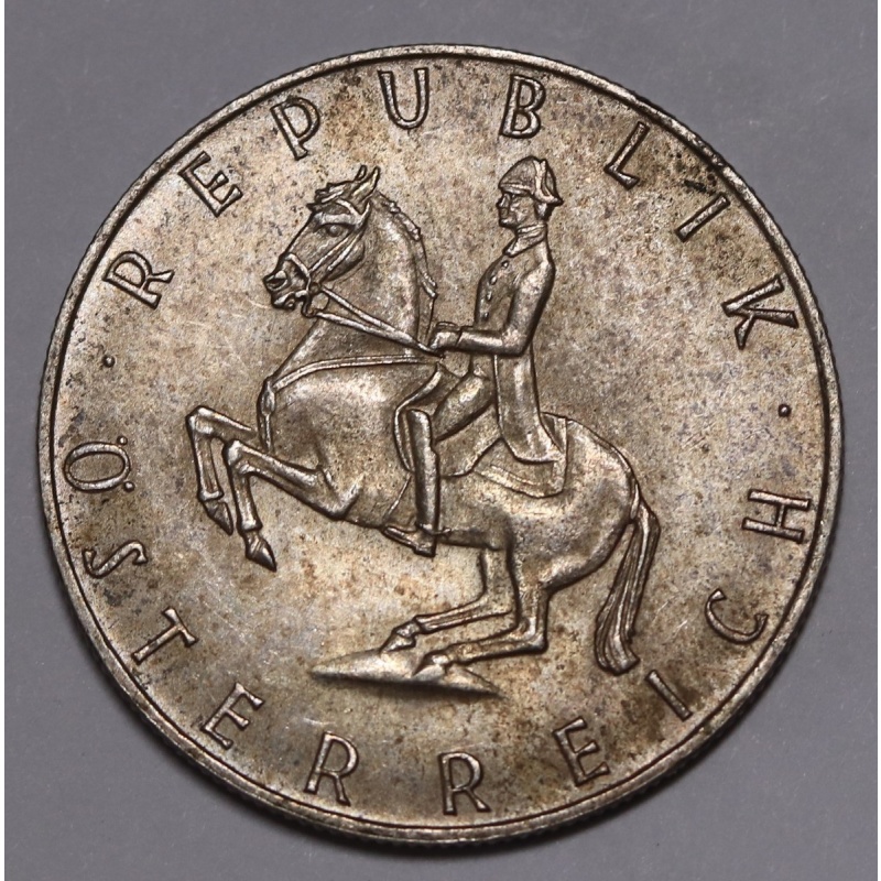 1960 Austria 5 Schilling Silver Coin KM#?2889
